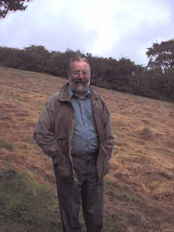 Dr Roger Meredith models his outdoor jackets