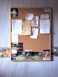 Notice board as art work