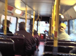 Taking the back seat