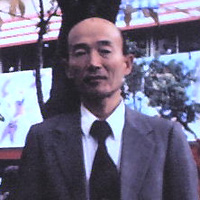 Mr Nakamura outside the headquarters of his vending machine business in Kagoshima