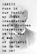 Genius runs in our family